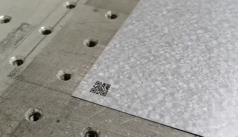 鍍鋅板激光打標(biāo)機